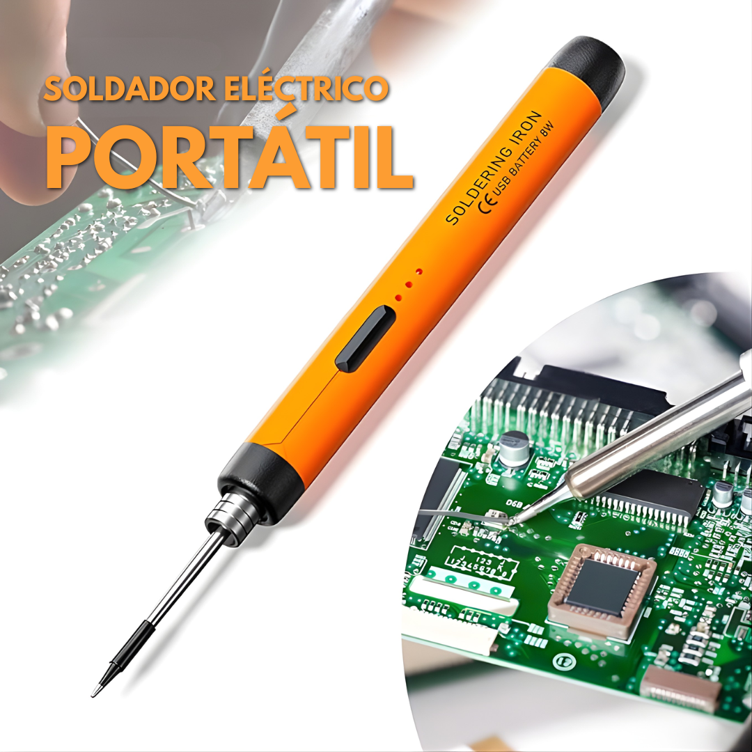 SOLDADOR ELÉCTRICO PORTÁTIL – Precisión térmica, calentamiento rápido y control profesional en cada soldadura