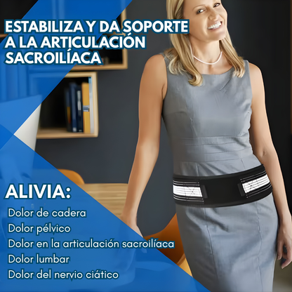 CINTURON DEPORTIVO – Soporte lumbar, alivio de la ciática y estabilidad para tu día a día