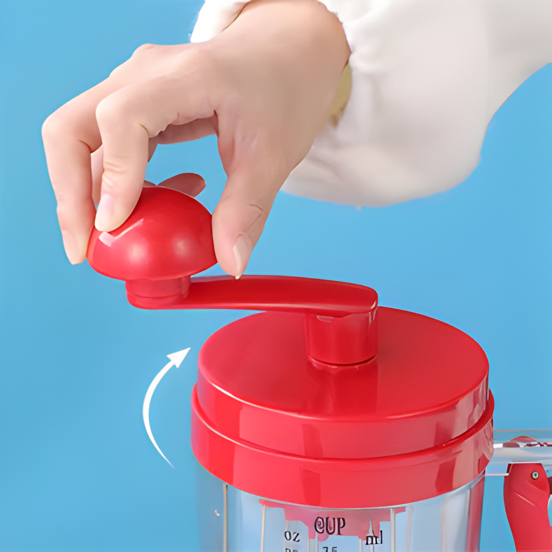 DISPENSADOR DE MASA PARA PANQUEQUES — Panqueques perfectos sin regar ni ensuciar nada