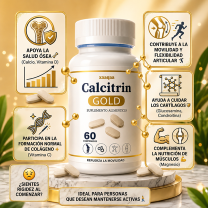 CALCITRIN GOLD – Apoyo para huesos y articulaciones