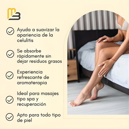 ANTI-CELLULITE MASSAGE OIL COLLAGEN – Masaje corporal, piel más firme y cuidado intensivo