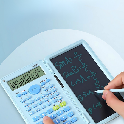 CALCULADORA CIENTÍFICA CON NOTE PAD – Precisión y practicidad en un solo dispositivo
