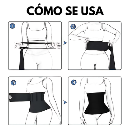 FAJA AJUSTABLE DE 3 METROS – Soporte y moldeado a tu medida