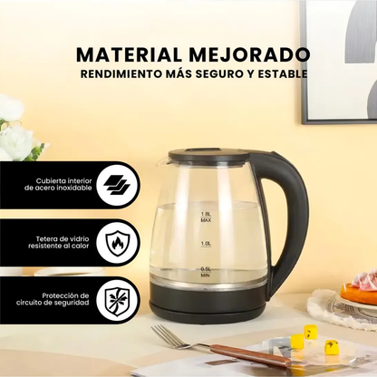 HERVIDOR ELÉCTRICO - Agua hervida en minutos con estilo y seguridad