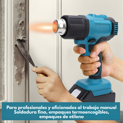 PISTOLA DE CALOR INALÁMBRICA – Calor potente, precisión total y libertad sin cables