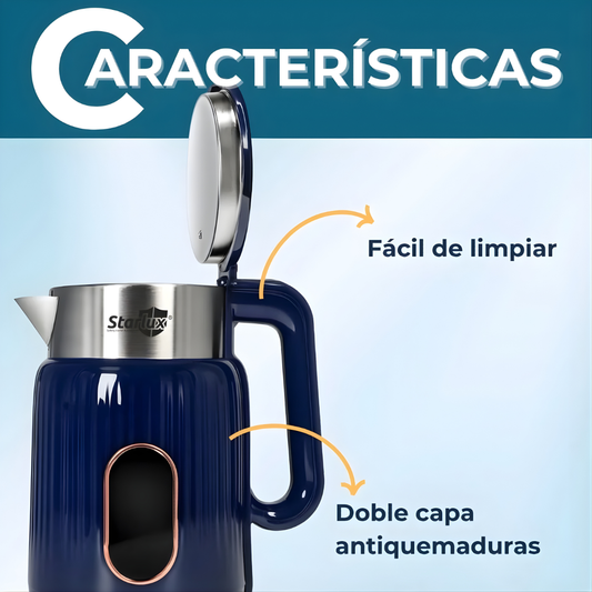 HERVIDOR ELÉCTRICO – Agua caliente en minutos, practicidad diaria y seguridad en cada uso