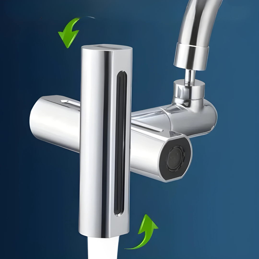 EXTENSOR DE GRIFO - Cuatro modos de agua, sin salpicaduras, más presión y menos consumo en cada lavada