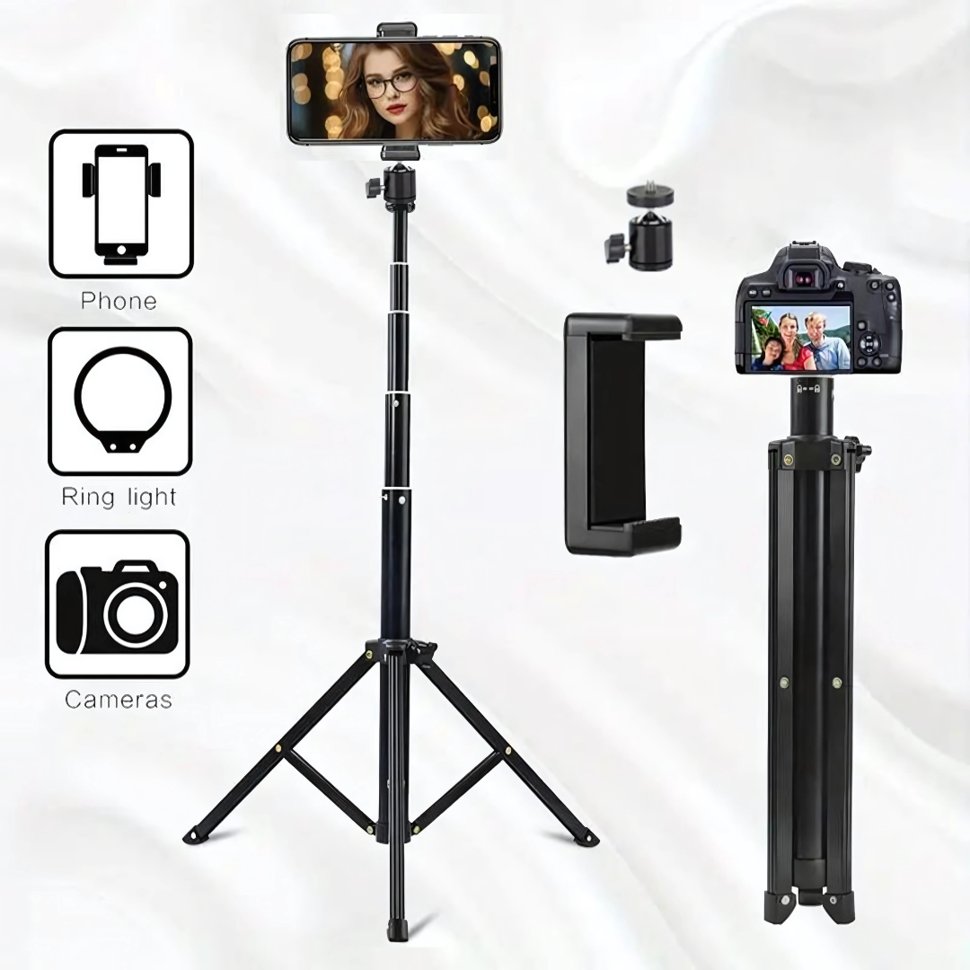 SELFIE STAND 1.6M – Estabilidad profesional para tus mejores tomas