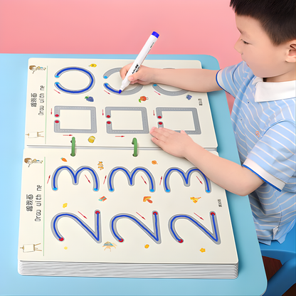 LIBRO DE APRENDIZAJE – Control del lápiz, práctica guiada y desarrollo progresivo desde temprana edad