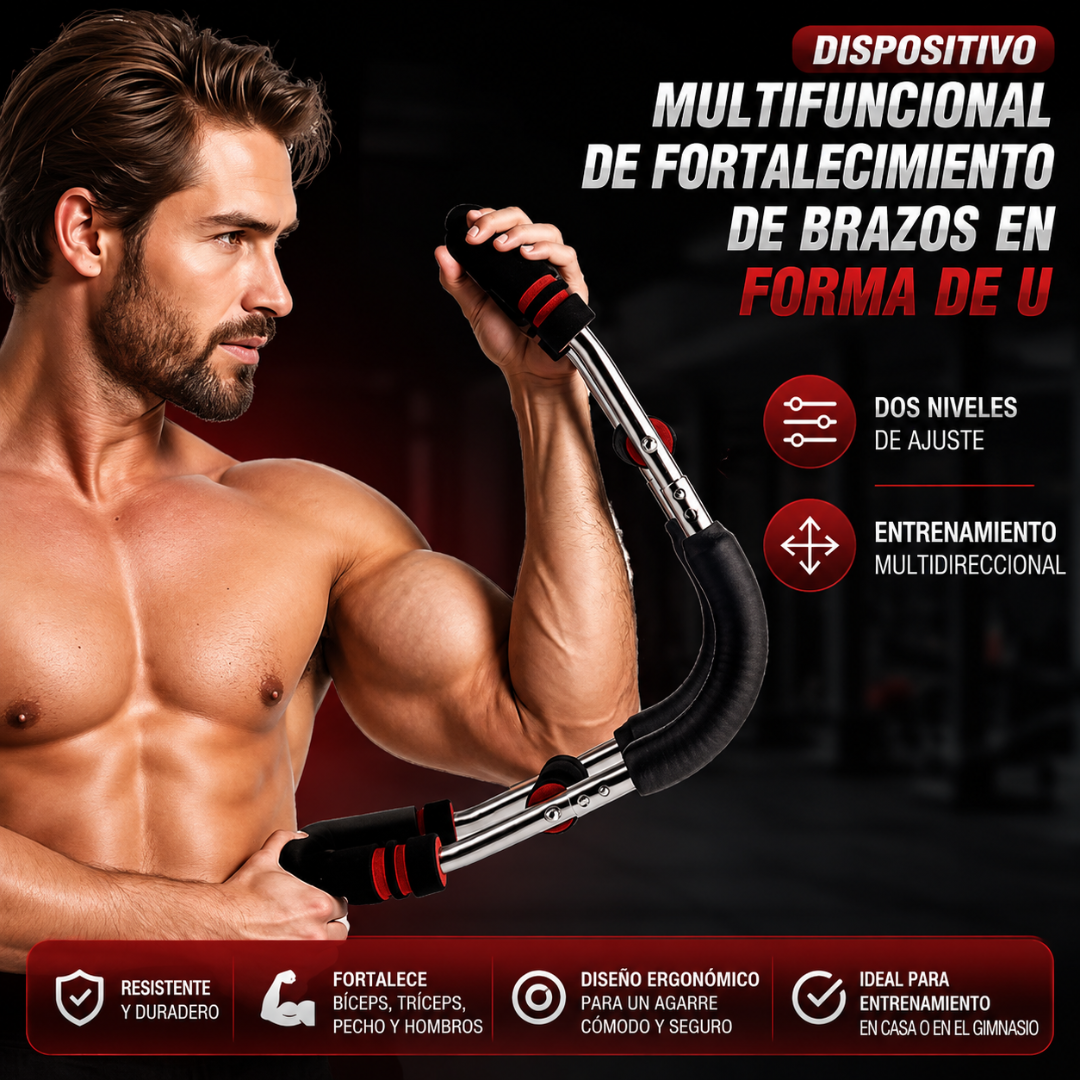 BARRA DE RESISTENCIA MULTIFUNCIONAL FITNESS – Entrena todo el torso