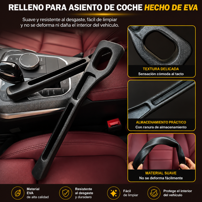 TIRAS RELLENADORAS PARA AUTO – Evita caídas entre asientos