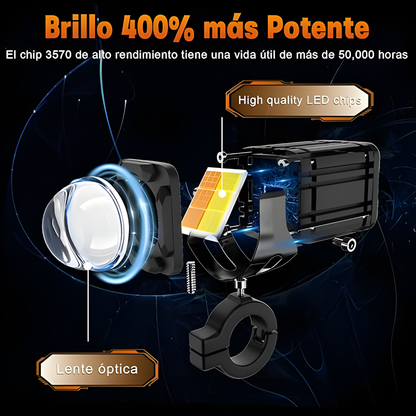 LUZ LED UNIVERSAL PARA VEHÍCULOS – Mayor visibilidad, conducción segura y iluminación potente