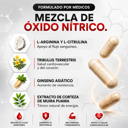 NITRIC – Rendimiento masculino y energía diaria