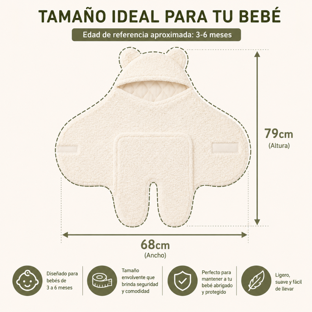EDREDÓN PARA BEBÉ - Protección, ternura y abrigo: todo lo que tu pequeño necesita desde el primer día.