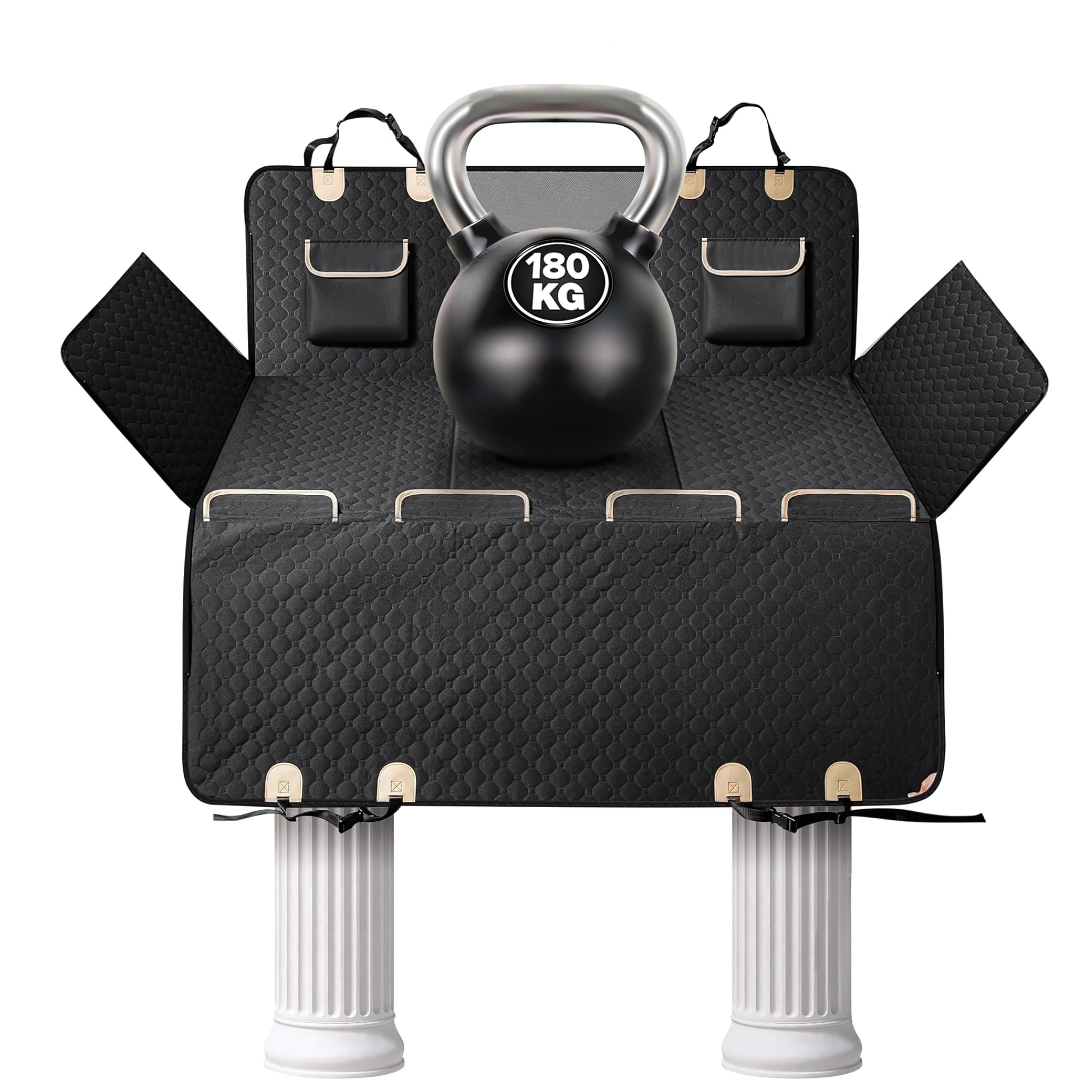 CAPA PROTECTOR DE AUTO – Viajes cómodos y seguros con tu mascota