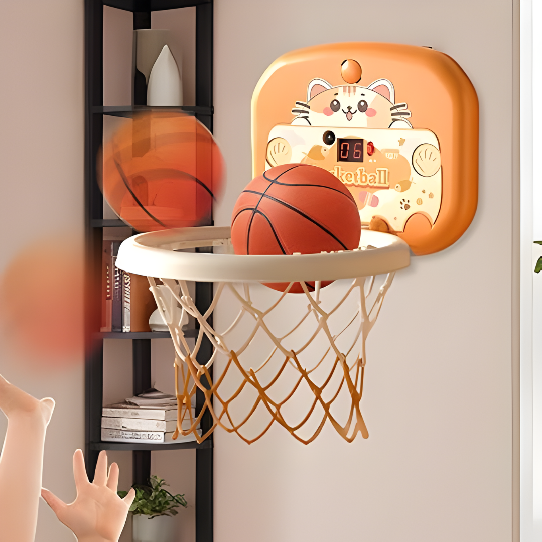 MINI ARO DE BALONCESTO – Diversión en casa, juego interactivo y energía sin límites