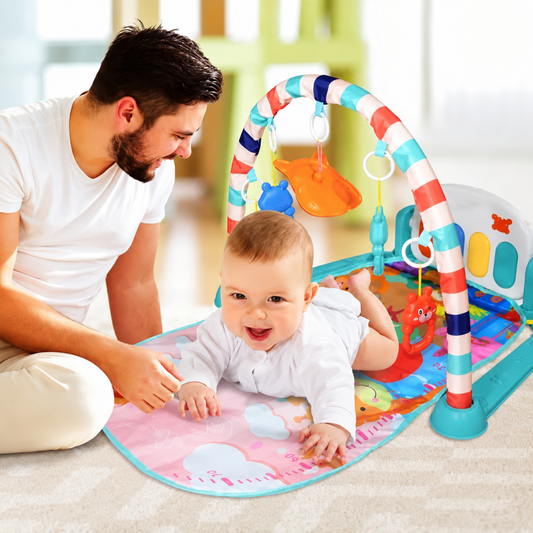 GIMNASIO PARA BEBÉS CON PIANO — Estimulación sensorial, aprendizaje temprano y diversión desde los primeros meses de vida