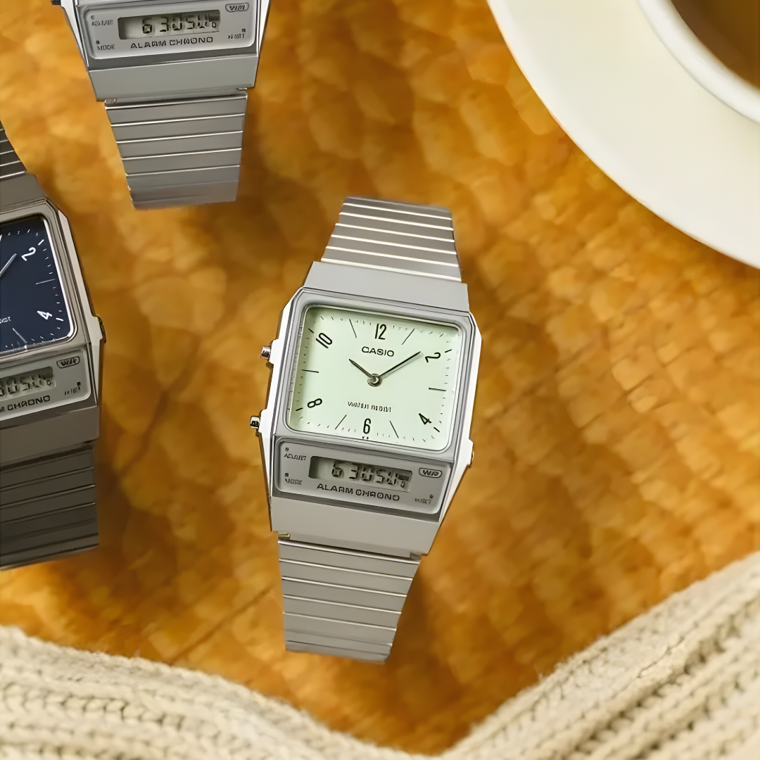 CASIO AQ-800E – Estilo retro, precisión japonesa y elegancia atemporal