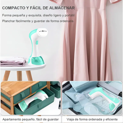 PLANCHA A VAPOR — Ropa lista en minutos, sin tabla ni esfuerzo