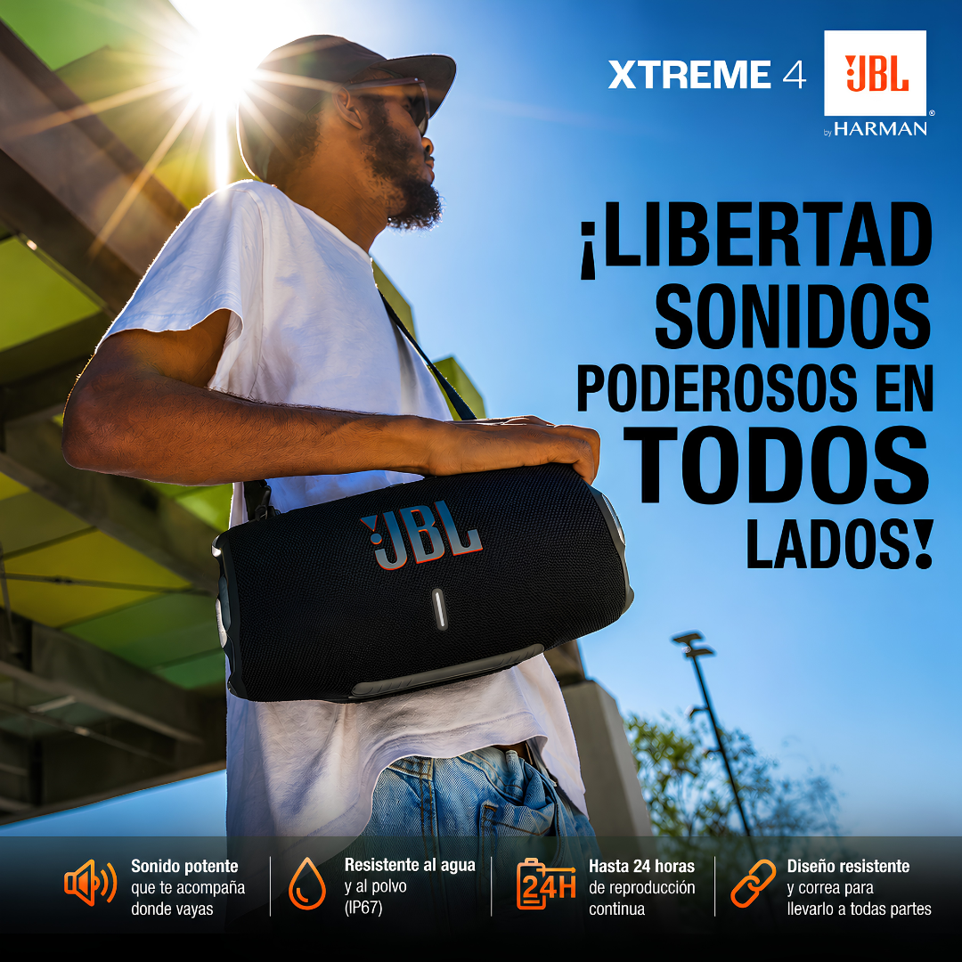 JBL XTREME 4 – Potencia para cualquier aventura