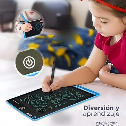 TABLA DE DIBUJO MÁGICA – Dibuja, escribe y borra en segundos sin manchas ni desperdicio