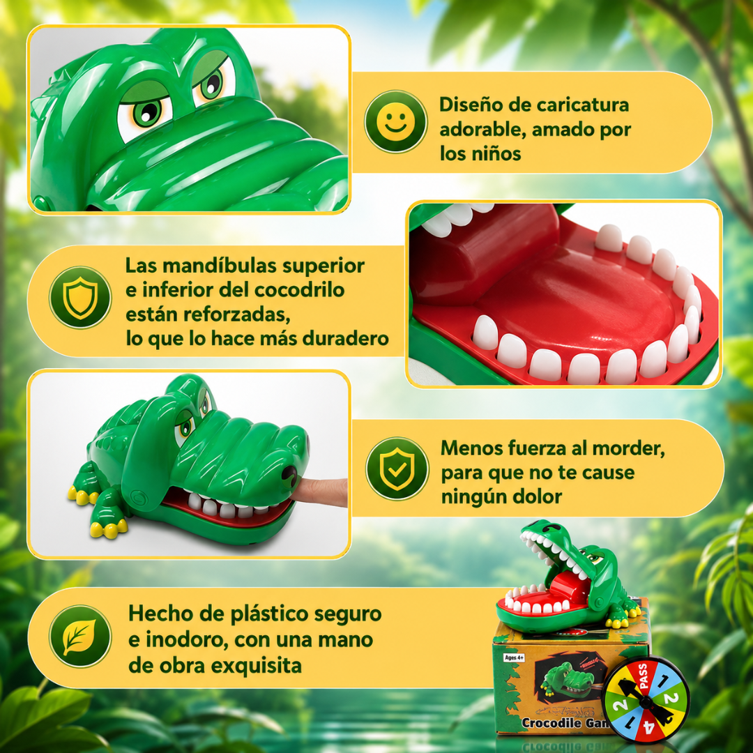 JUEGO DE MESA CROCODILE DENTIST – Diversión para toda la familia