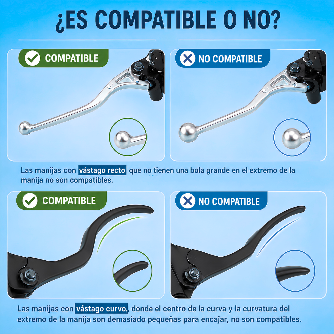 CANDADO MANILLAR – Seguridad resistente para tu moto