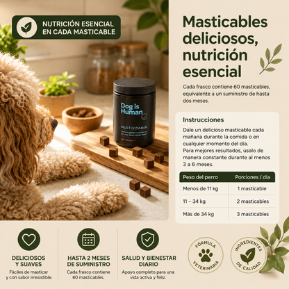 DOG IS HUMAN – Vitaminas tipo premio