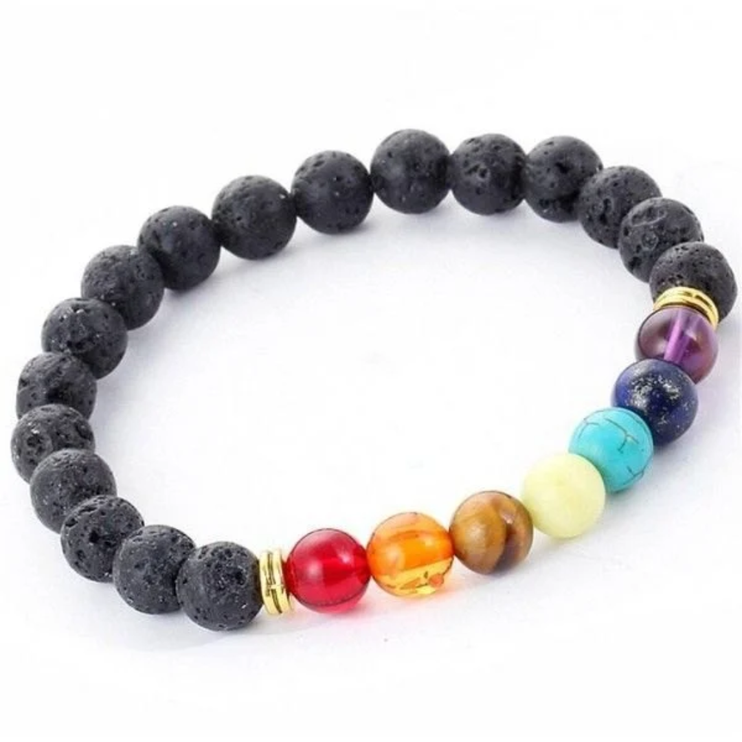 PULSERA 7 CHAKRAS — Equilibrio, energía y protección en cada piedra