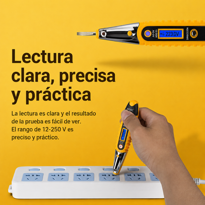 BOLÍGRAFO ELÉCTRICO — El problema no es el cable. Es no detectar el voltaje a tiempo.
