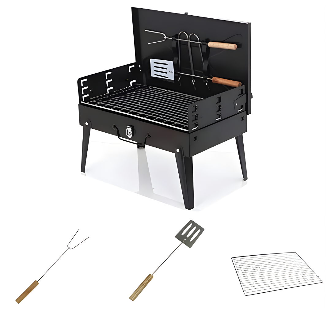 PARRILLA PORTÁTIL – Asados perfectos donde quieras