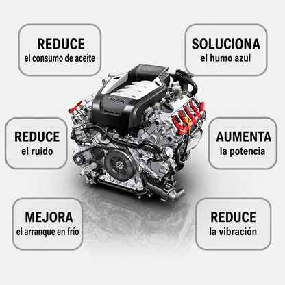 TRATAMIENTO DE ACEITE HERIOS GENUINE OIL — El tratamiento que protege el motor que ya tienes para que dure mucho más.