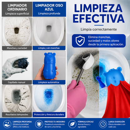 LIMPIADOR DE BAÑO (PACK X4) – Limpieza automática en cada descarga