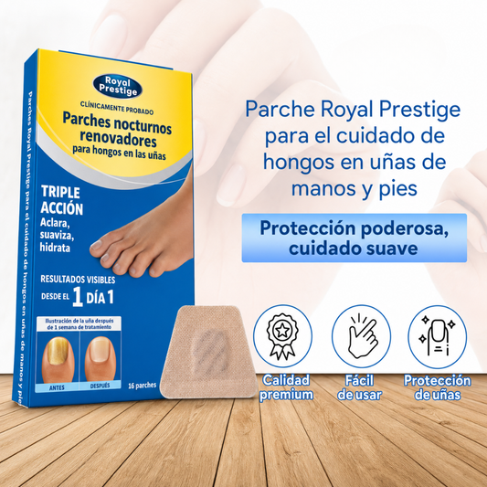 PARCHES PARA UÑAS (16 UNIDADES) — Eso que escondes en la uña tiene solución. Discreta, sencilla y mientras duermes.