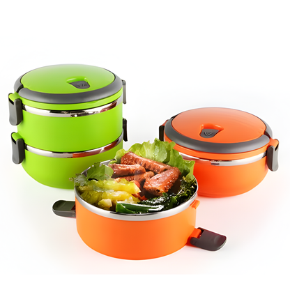 RECIPIENTE LONCHERA DOS LITROS – Más capacidad, frescura prolongada y organización inteligente para tus comidas