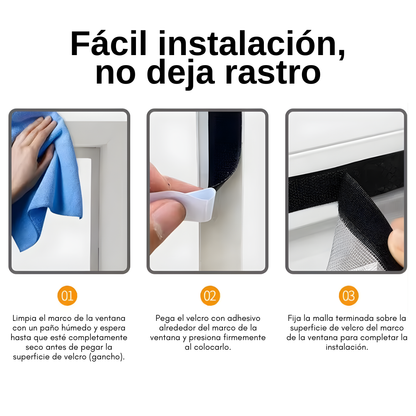 MOSQUITERA PLEGABLE PARA VENTANAS – Protege tu hogar de insectos y disfruta aire fresco sin molestias