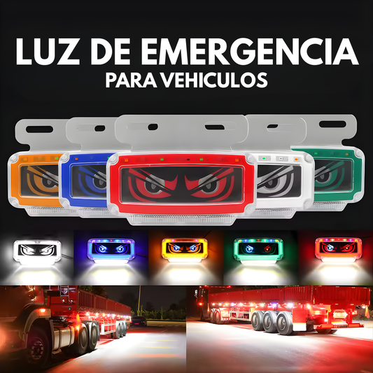LUZ DE EMERGENCIA PARA VEHÍCULOS – Señalización visible, mayor seguridad y alerta inmediata en carretera