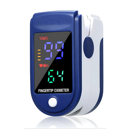 OXÍMETRO DE PULSO DIGITAL PORTÁTIL – Mide tu oxígeno y frecuencia en segundos