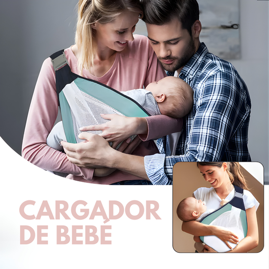 CARGADOR PARA BEBÉ – Comodidad ergonómica, cercanía segura y apoyo total para tu día a día