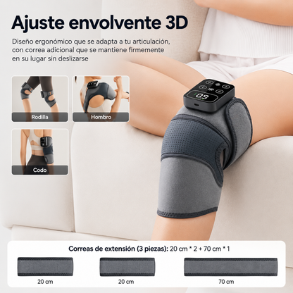 RODILLERA ELÉCTRICA — Calor y vibración para aliviar el dolor articular