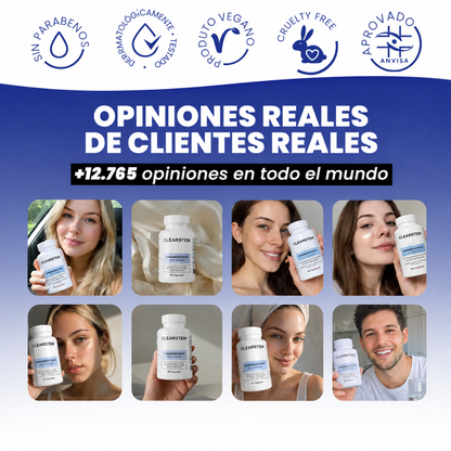 CLEARSTEM MINDBODYSKIN 90 CAPS – Equilibrio interno, piel más limpia y control del acné hormonal desde la raíz