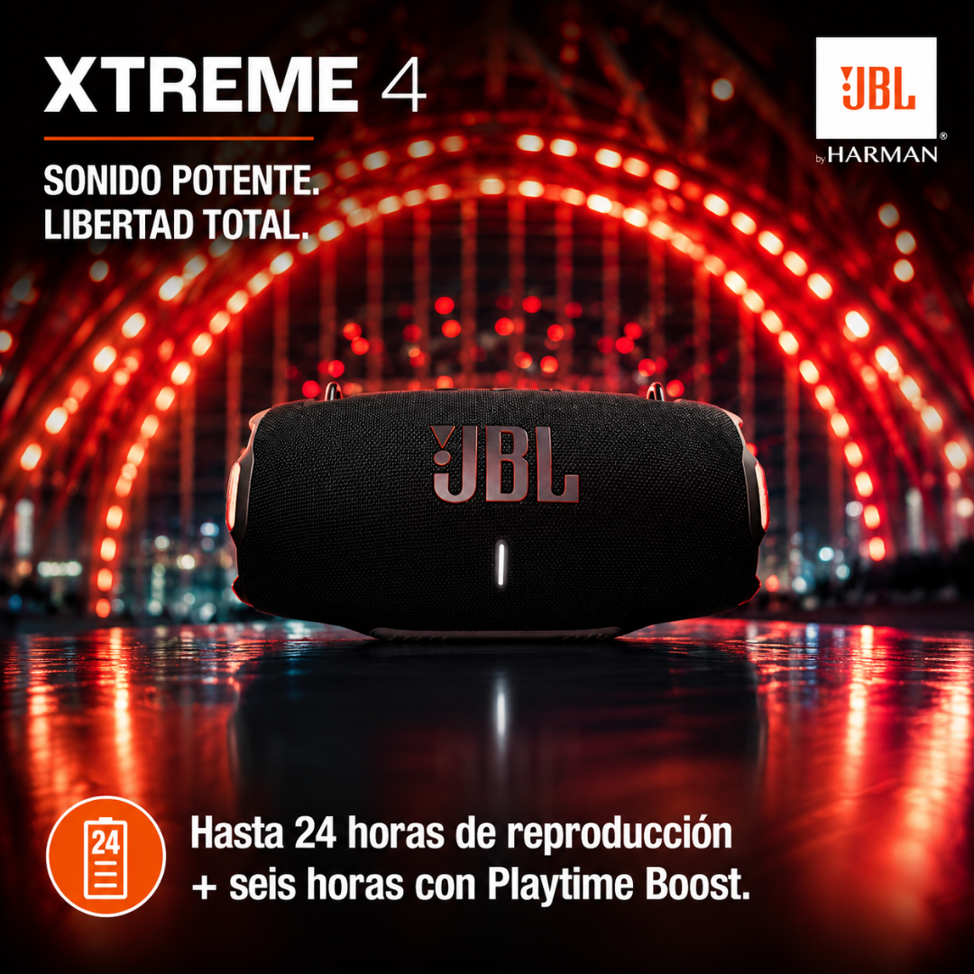 JBL XTREME 4 – Potencia para cualquier aventura