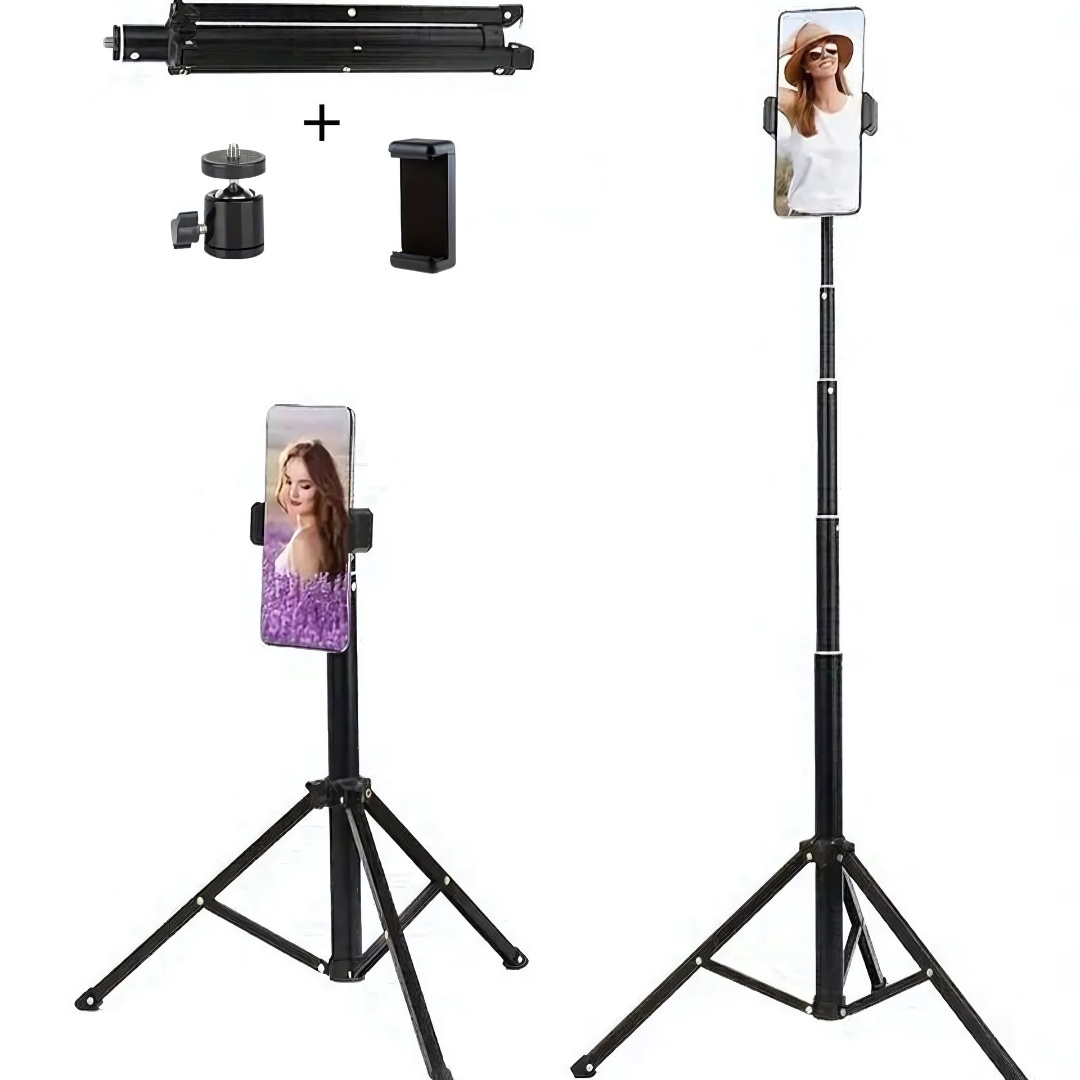 SELFIE STAND 1.6M – Estabilidad profesional para tus mejores tomas