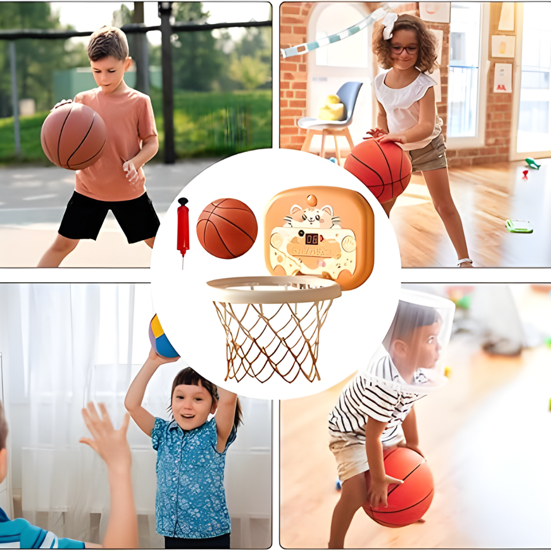 MINI ARO DE BALONCESTO – Diversión en casa, juego interactivo y energía sin límites