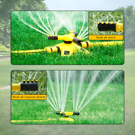 ASPERSOR PARA JARDIN – Riego uniforme, diversión al aire libre y frescura para todo tu jardín