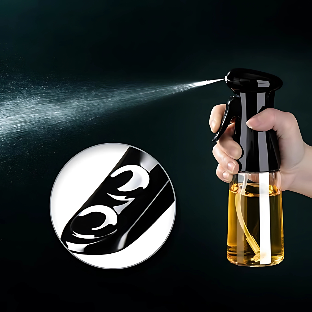 BOTELLA SPRAY DE ACEITE – Cocina saludable con la dosis exacta y sin excesos