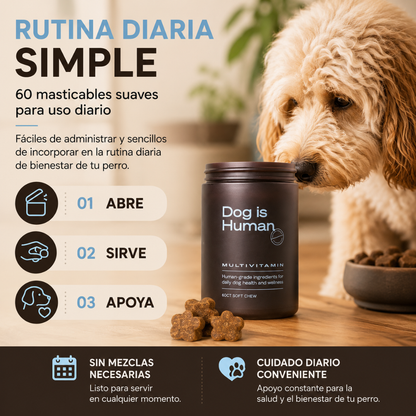 DOG IS HUMAN – Vitaminas tipo premio