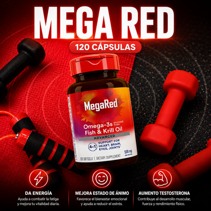 MEGA RED – Salud del corazón, energía y bienestar celular