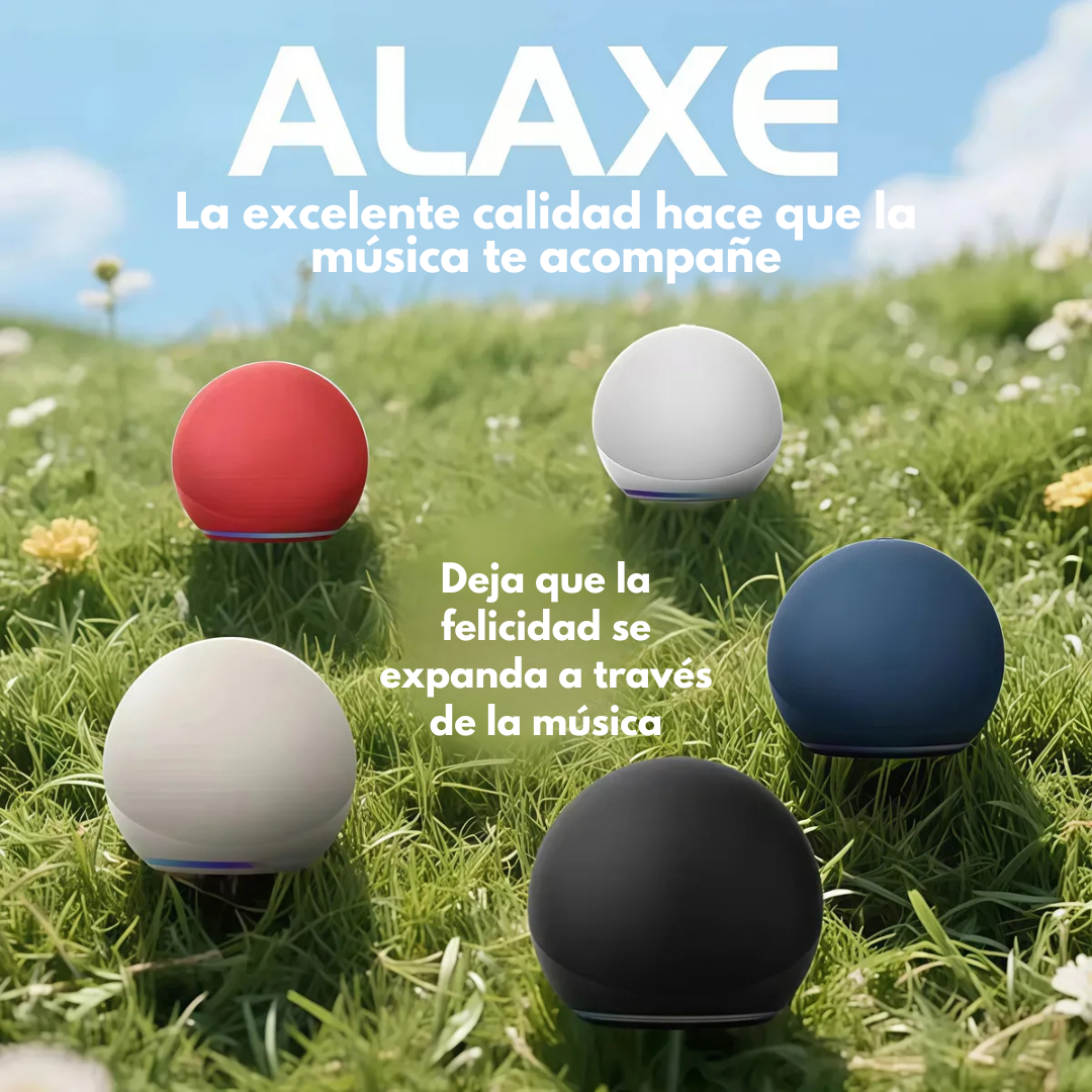 ALAXE PORTABLE WIRELESS SPEAKER – Sonido inteligente, control por voz y entretenimiento en cualquier lugar