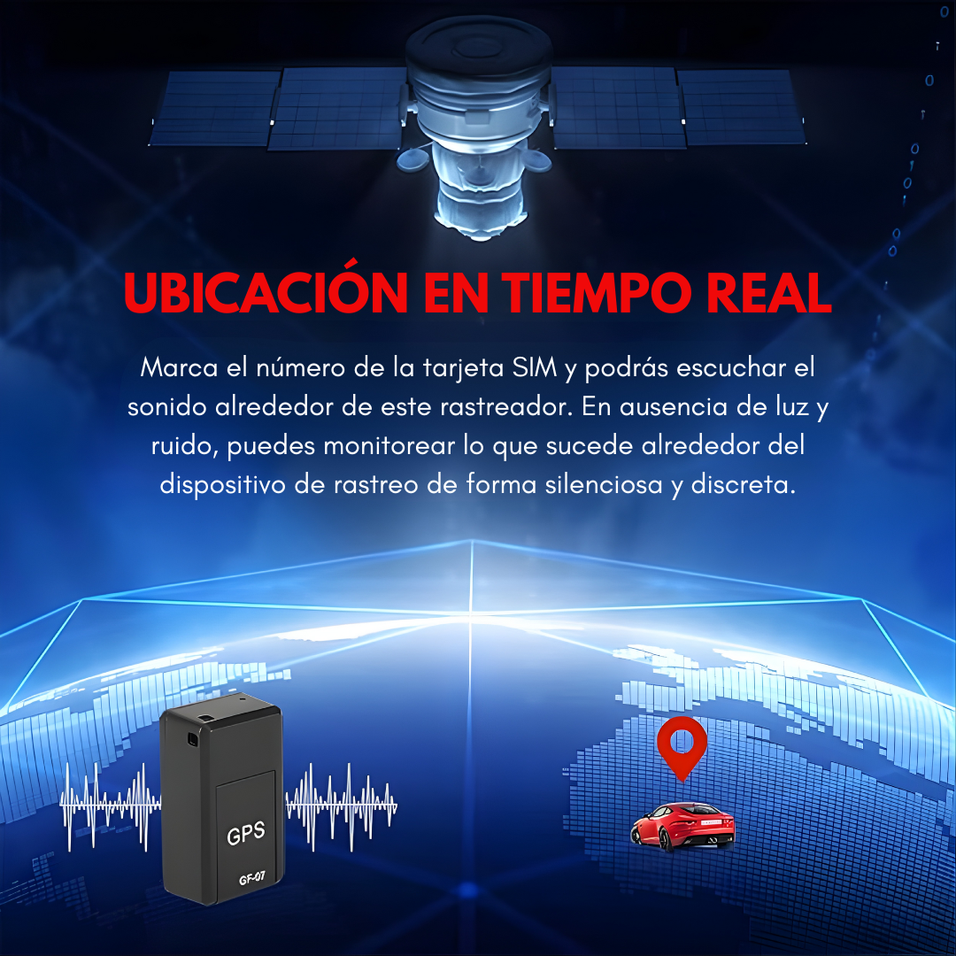RASTREADOR GPS PORTÁTIL – Ubicación en tiempo real, control discreto y tranquilidad constante